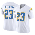 LA.Chargers #23 Tony Jefferson Player White Limited Vapor F.U.S.E. Home Game Stitched Jerseys