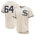 C.White Sox #64 Shane Smith Player Cream Field of Dreams Limited Elite Home Ddoa Stitched Jerseys