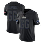 NE.Patriots #66 Will Campbell Player Black Impact LImited Home Game Ddoa Stitched Jerseys