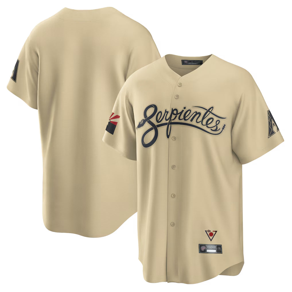 A.Diamondbacks ## Diamondbacks Blank Player Tan City Connect Home Game Ddoa Stitched Jerseys