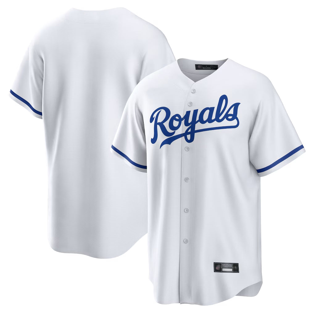 KC.Royals ## Royals Blank Player White Home Game Ddoa Stitched Jerseys