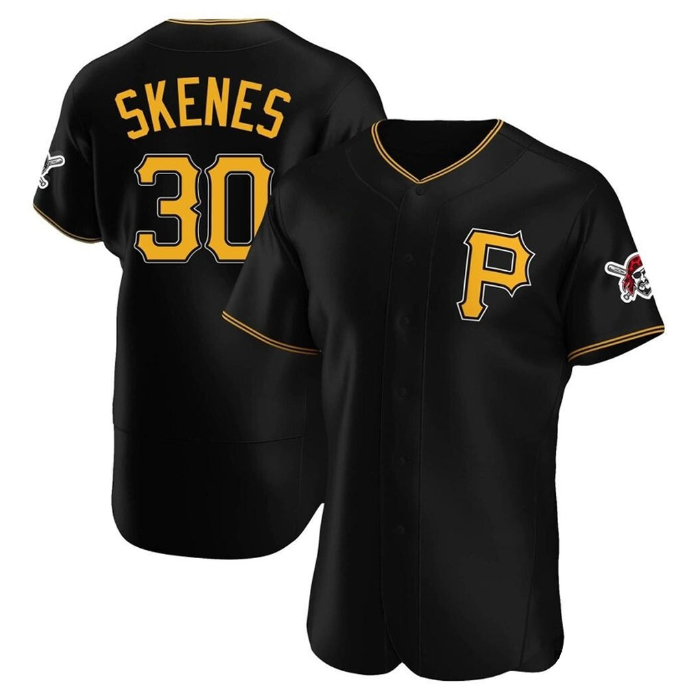 P.Pirates #30 Paul Skenes Player Black Alternate 2025 Home Limited Elite Ddoa Stitched Jerseys