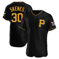 P.Pirates #30 Paul Skenes Player Black Alternate 2025 Home Limited Elite Ddoa Stitched Jerseys