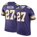 M.Vikings #27 Jordan Mason Player Purple Limited Classic Home Game Ddoa Stitched Jerseys