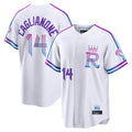 KC.Royals #14 Jac Caglianone Player White 2026 City Connect Limited Home Ddoa Stitched Jerseys