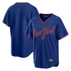 NY.Mets ## Mets Blank Player Royal T-shirt Home Game Ddoa Stitched Jerseys