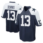 D.Cowboys #13 Caleb Downs Player Navy-White Alternate Home Game Ddoa Stitched Jerseys