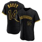 SF.Giants #14 Patrick Bailey Player Black Snake Skin City Limited Elite Ddoa Stitched Jerseys