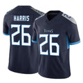 T.Titans #26 Marcus Harris Player Navy Limited Vapor F.U.S.E. Home Game Ddoa Stitched Jerseys