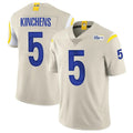 LA.Rams #5 Kamren Kinchens Player Bone Limited Vapor Home Game Ddoa Stitched Jerseys