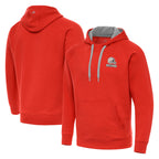 C.Browns ## Browns Blank Player Orange Brushed Carbon Pullover Hoodie Limited Ddoa Stitched Jerseys