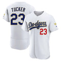 LA.Dodgers #23 Kyle Tucker Player Gold White 2026 Collection Stadium Limited Elite Ddoa Stitched Jerseys