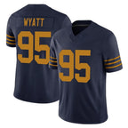 GB.Packers #95 Devonte Wyatt Player Navy The 1923 Classic Vapor F.U.S.E. Home Game Ddoa Stitched Jerseys