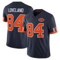 C.Bears #84 Colston Loveland Player Navy Limited 2026 Rivalries Collection Home Game Ddoa Stitched Jerseys