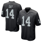 LV.Raiders #14 Matt Gay Player Black Home Game Ddoa Stitched Jerseys