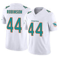 M.Dolphins #44 Chop Robinson Player White Limited Vapor F.U.S.E. Home Game Ddoa Stitched Jerseys