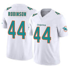 M.Dolphins #44 Chop Robinson Player White Limited Vapor F.U.S.E. Home Game Ddoa Stitched Jerseys