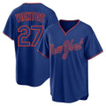 NY.Mets #27 Mark Vientos Player Royal T-shirt Home Game Ddoa Stitched Jerseys