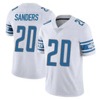 D.Lions #20 Barry Sanders Player White Limited Vapor Untouchable Home Game Ddoa Stitched Jerseys