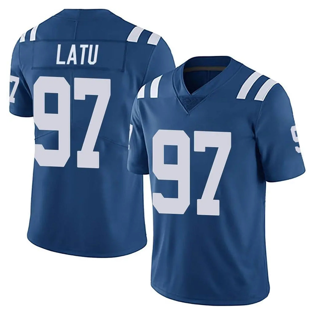 IN.Colts #97 Laiatu Latu Player Royal Limited Vapor Untouchable Home Game Ddoa Stitched Jerseys