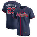 A.Braves #23 Michael Harris II Player Navy Limited Elite Home Game Ddoa Stitched Jerseys