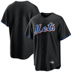NY.Mets ## Mets Blank Player Black Replica Home Game Ddoa Stitched Jerseys