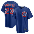 C.Cubs #23 Ryne Sandberg Player Royal Home Game Ddoa Stitched Jerseys