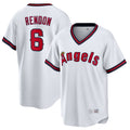 LA.Angels #6 Anthony Rendon Player White T-shirt Home Game Ddoa Stitched Jerseys