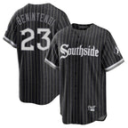 C.White Sox #23 Andrew Benintendi Player Black City Connect Home Game Ddoa Stitched Jerseys
