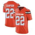 C.Browns #22 Dylan Sampson Player Orange Alternate Vapor Untouchable Limited Home Game Ddoa Stitched Jerseys