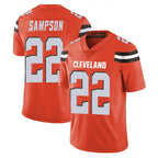C.Browns #22 Dylan Sampson Player Orange Alternate Vapor Untouchable Limited Home Game Ddoa Stitched Jerseys
