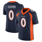 D.Broncos #0 Jonathon Cooper Player Navy Vapor Untouchable Limited Game Ddoa Stitched Jerseys