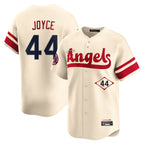 LA.Angels #44 Ben Joyce Player Cream City Connect Limited Home Ddoa Stitched Jerseys