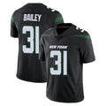 NY.Jets #31 David Bailey Player Stealth Black Limited Vapor Home Game Ddoa Stitched Jerseys