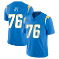 LA.Chargers #76 Joe Alt Player Blue Limited Vapor Untouchable Home Game Ddoa Stitched Jerseys