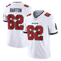 TB.Buccaneers #62 Graham Barton Player White Limited Vapor Untouchable Home Game Ddoa Stitched Jerseys