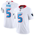 H.Texans #5 Jalen Pitre Player Whtie 2024 Vapor Limited Home Game Ddoa Stitched jerseys