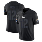 LA.Rams #12 Puka Nacua Player Black Impact Limited Home Game Ddoa Stitched Jerseys