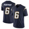 LA.Chargers #6 Denzel Perryman Player Navy Vapor F.U.S.E. Limited Home Game Ddoa Stitched Jerseys