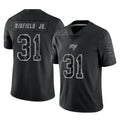 TB.Buccaneers #31 Antoine Winfield Jr. Player Black Reflective Limited Home Game Ddoa Stitched Jerseys
