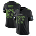 S.Seahawks #67 Charles Cross Player Black Impact Limited Home Game Ddoa Stitched Jerseys