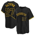 H.Astros #27 Jose Altuve Player Snake Skin City Home Game Ddoa Stitched Jerseys