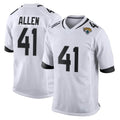 J.Jaguars #41 Josh Hines-Allen Player White Home Game Ddoa Stitched Jerseys