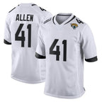 J.Jaguars #41 Josh Hines-Allen Player White Home Game Ddoa Stitched Jerseys