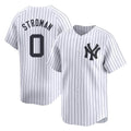NY.Yankees #0 Marcus Stroman Player White Limited Home Ddoa Stitched Jerseys