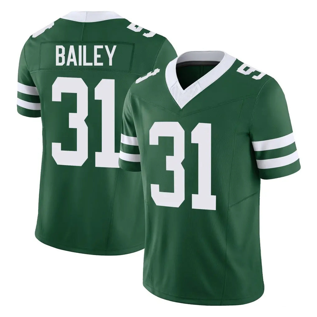NY.Jets #31 David Bailey Player Green Legacy Limited Vapor F.U.S.E. Home Game Ddoa Stitched Jerseys