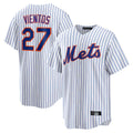 NY.Mets #27 Mark Vientos Player White Home Game Ddoa Stitched Jerseys