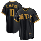 P.Pirates #10 Bryan Reynolds Player Black 2026 City Connect Home Game Ddoa Stitched Jerseys