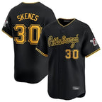 P.Pirates #30 Paul Skenes Player Black Home Limited Ddoa Stitched Jerseys