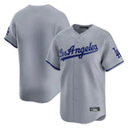 LA.Dodgers ## Dodgers Blank Player Gray Limited Game Ddoa Stitched Jerseys